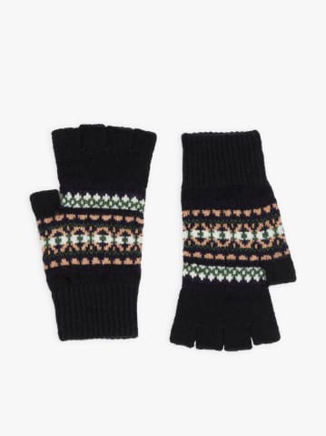 mitaines Isa en laine noir