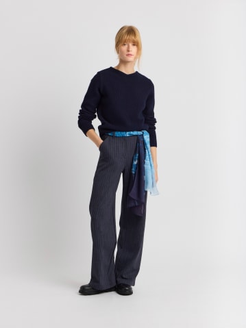 pull Corsaire en laine bleu