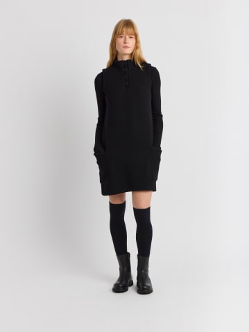 robe Yavanoris en laine noir