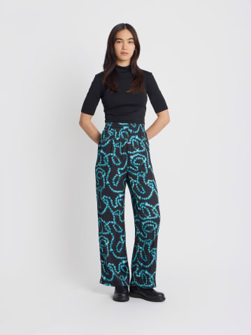pantalon New Moulin en viscose imprim&eacute; colliers 