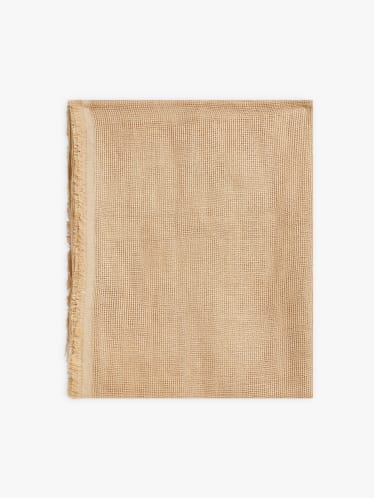 brown linen Yeli scarf image number 0