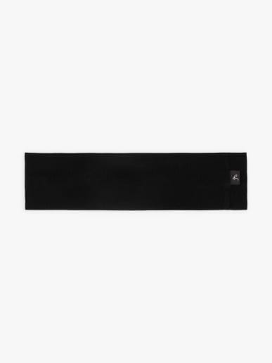 black jersey headband with "b." logo image number 0