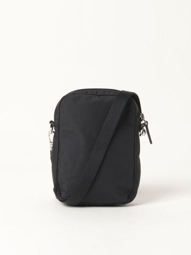 black nylon bag