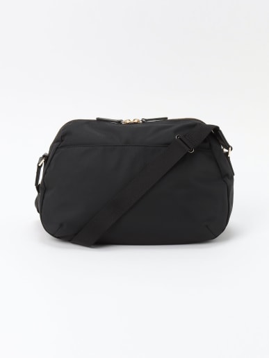 sac bandouli&egrave;re noir en nylon