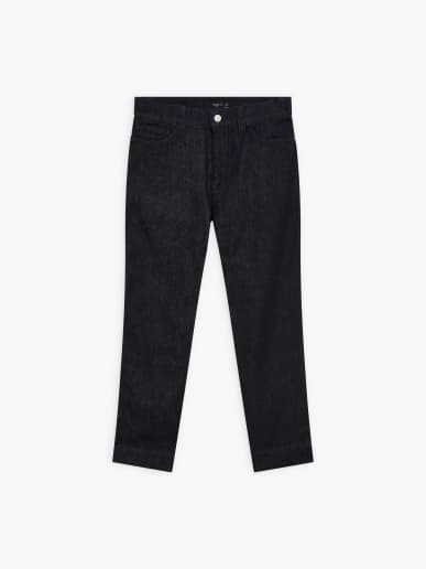 blue Misfits cropped Jeans