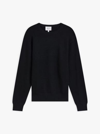 pull Ab en jersey de cachemire noir
