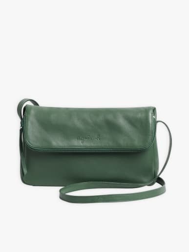 green leather Asya bag 
