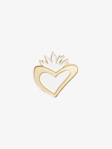 pin's Nouveau C&oelig;ur &eacute;cru