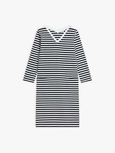 robe Biarritz en coton &agrave; rayures