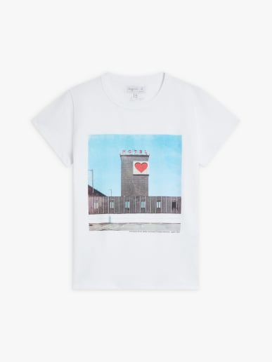 white cotton jersey Brando t-shirt artist Fran&ccedil;ois Prost