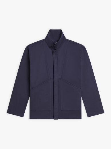 blue cotton jacket