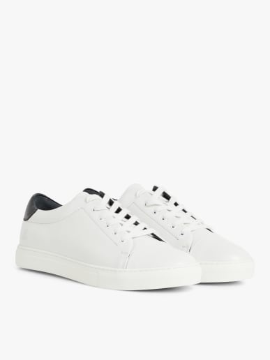 white leather Boris sneakers