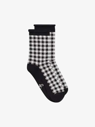 chaussettes Jean-Paul en coton &eacute;cru