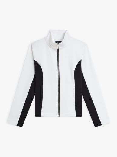 white cotton Orlando jacket