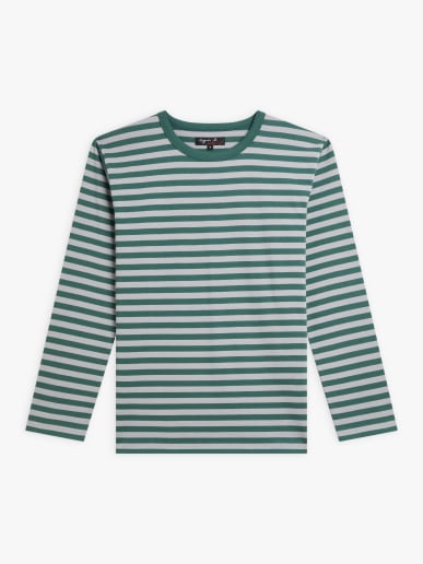 t-shirt Cool ray&eacute; vert et gris