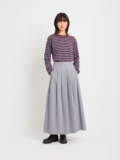 t-shirt Cool ray&eacute; bordeaux et gris