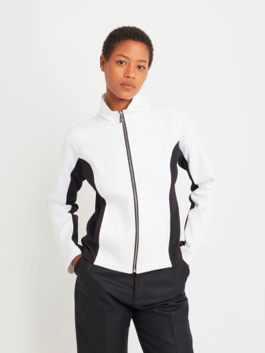 white cotton Orlando jacket