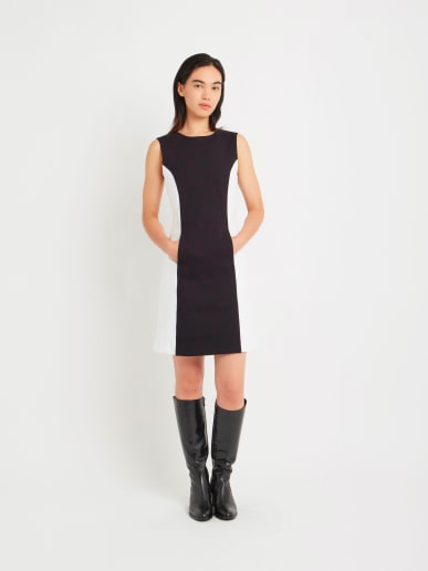 black cotton Orlande dress