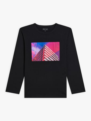 black Cool cotton t-shirt artist Gouh