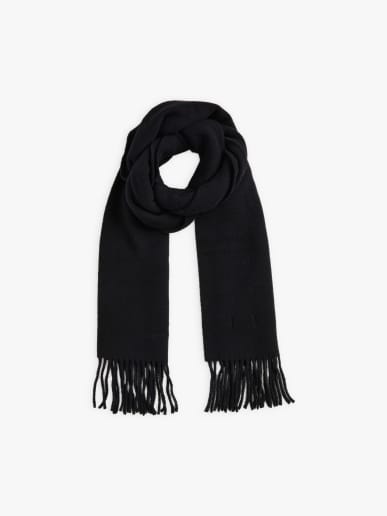 &eacute;charpe Elyes en laine noir