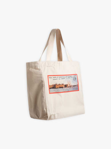 ecru cotton Tara photo Tara tote bag image number 2