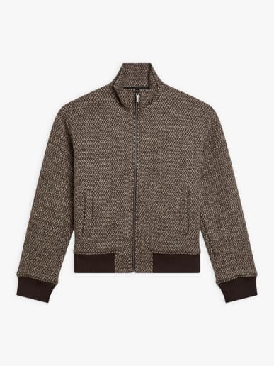 brown wool Travis jacket