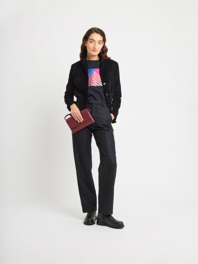 black Cool cotton t-shirt artist Gouh