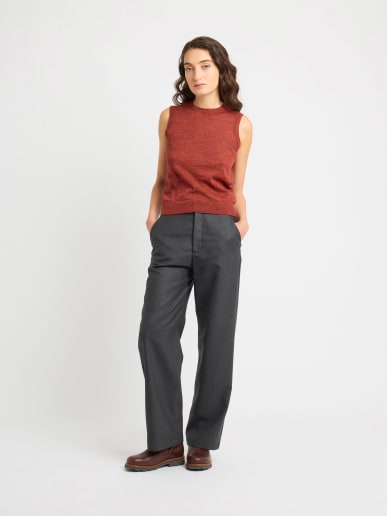 red alpaca Dublin jumper