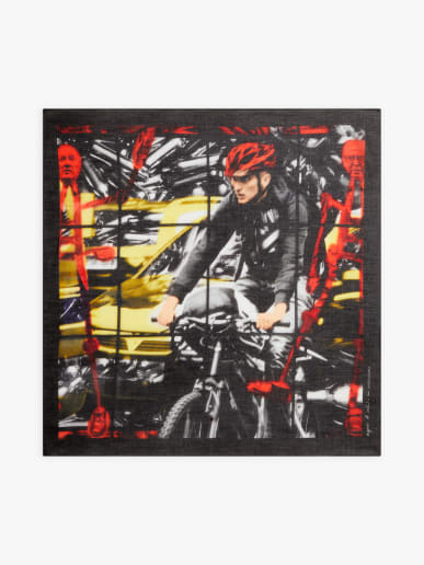 cotton bandana by artists Gilbert & George