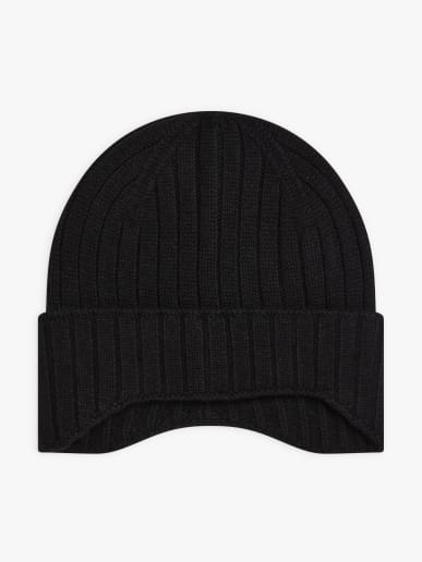 bonnet Ivan en laine noir