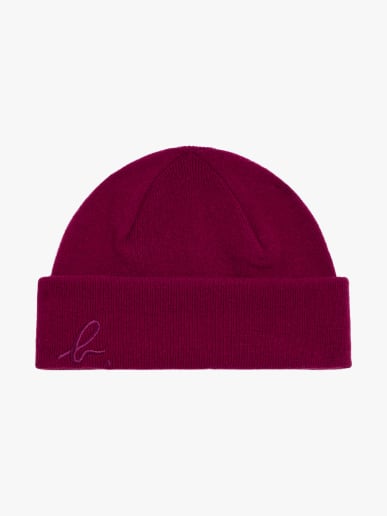 bonnet Vincent en laine rouge