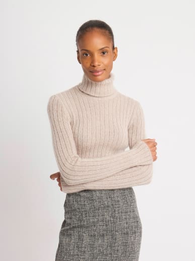 beige wool Siberie jumper
