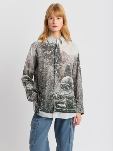 cotton digital photo print agn&egrave;s b. shirt