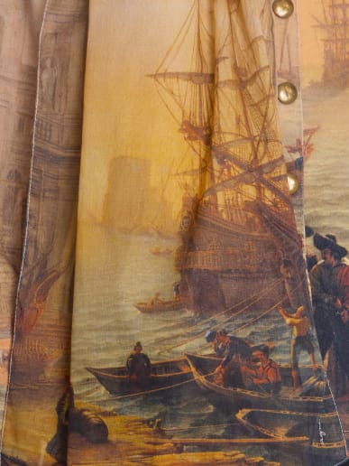 cotton chech agn&egrave;s b. inspired by the Louvre image number 4