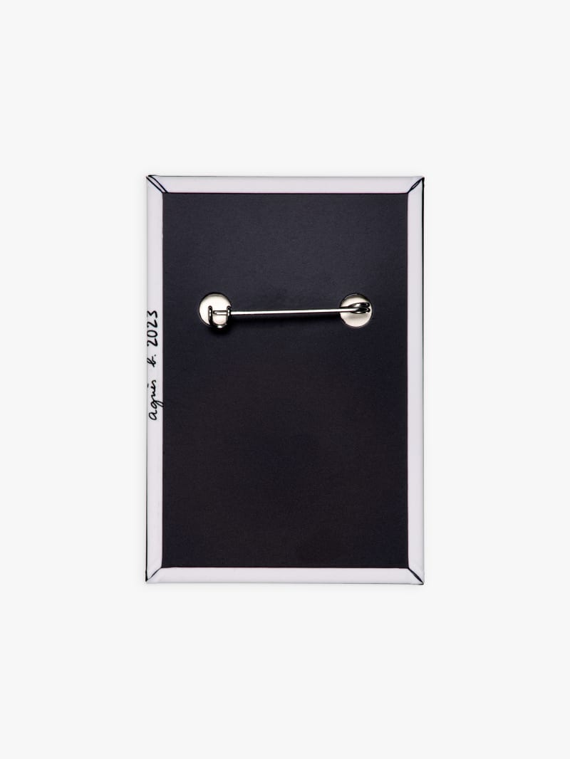 black Protest badge "protest against the rising tide of conformity" image number 1