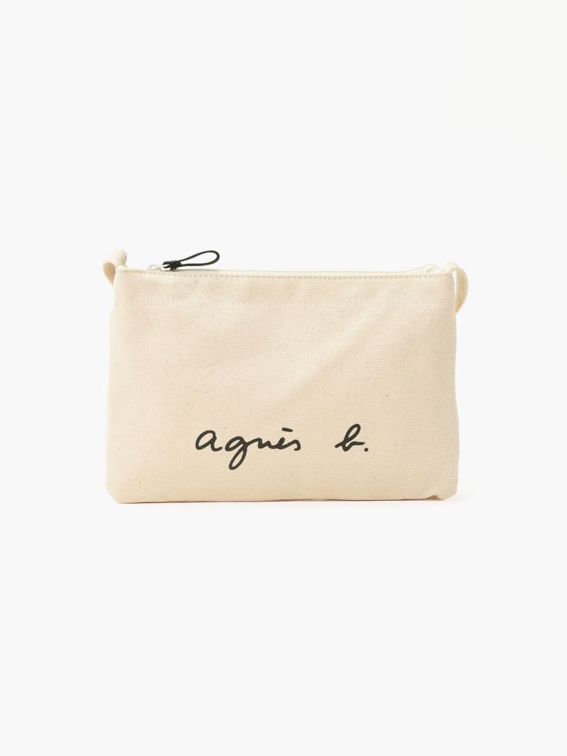 canvas "agnès b." shoulder bag image number 0