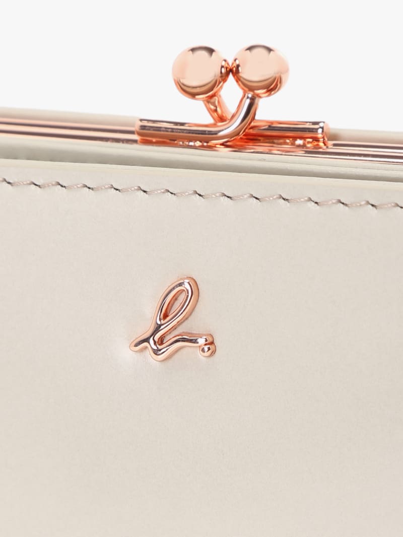 beige leather wallet image number 3