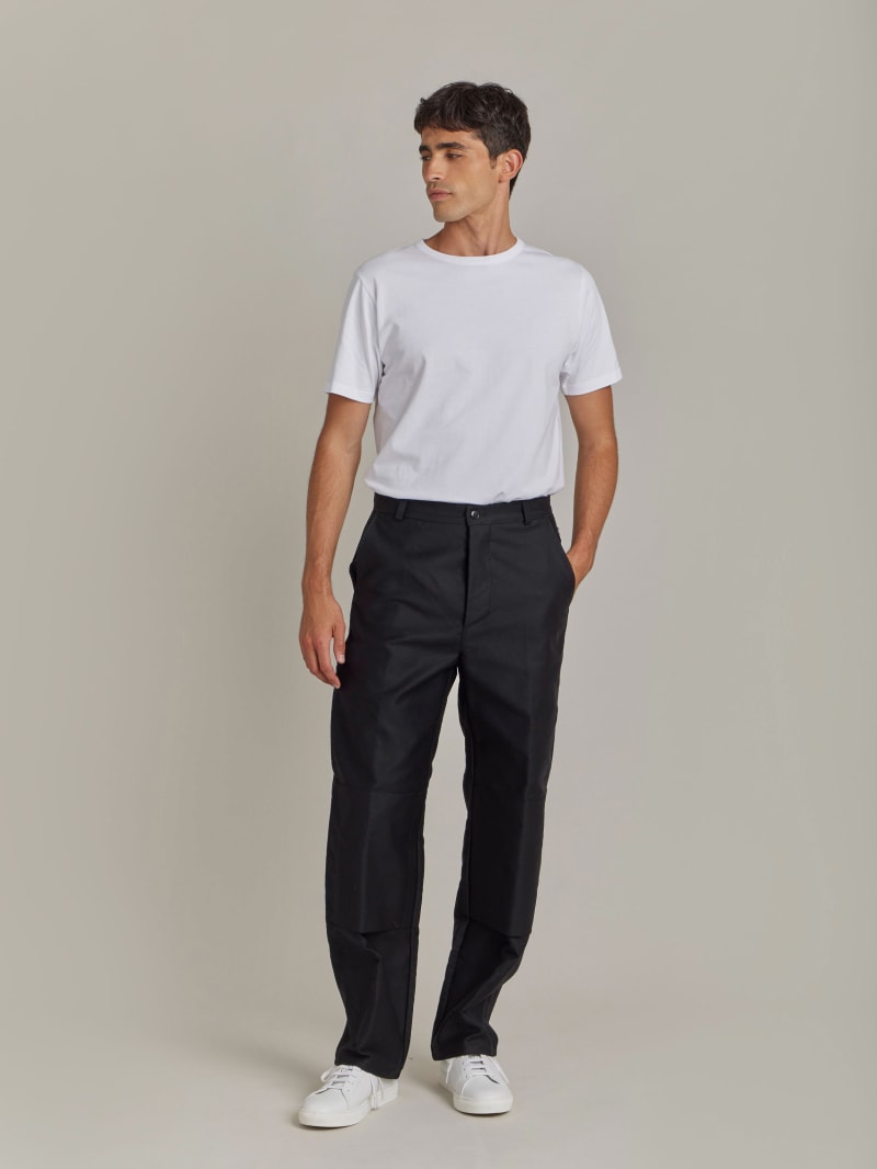 black cotton pants agnès b. x Dolmen black cotton pants agnès b. x Dolmen
