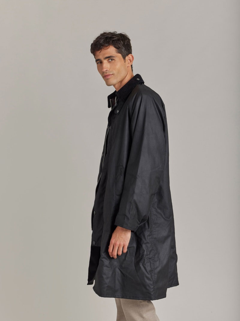 Barbour long waxed cotton coat Barbour long waxed cotton coat