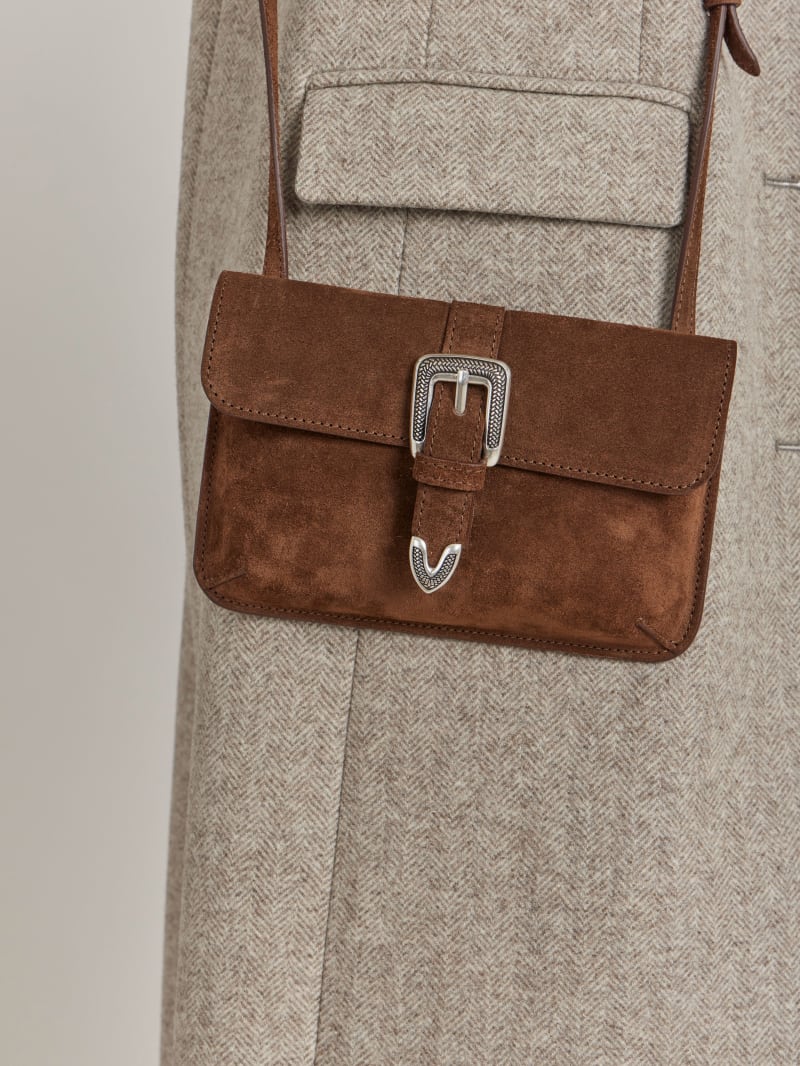 brown leather Western bag image number 3