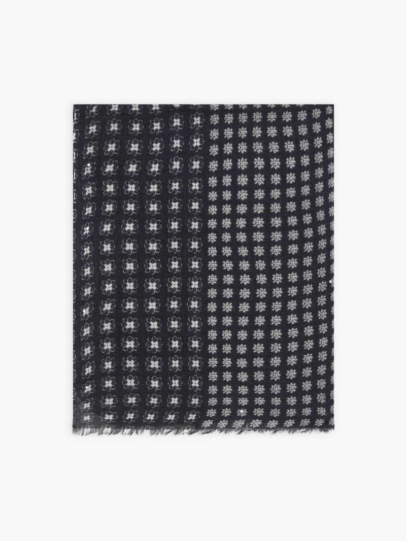 black wool Daël scarf image number 0