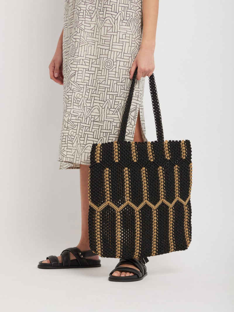 black Denise recycled nylon bag image number 2