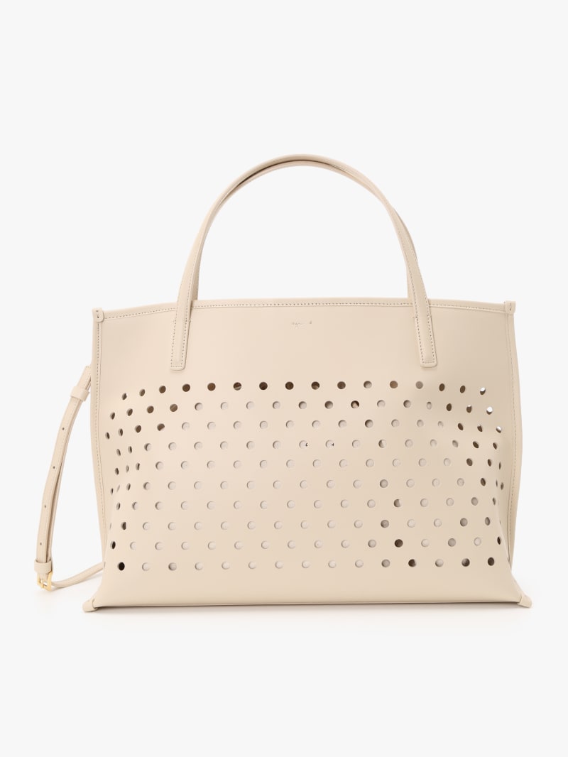 sac en cuir beige image number 0