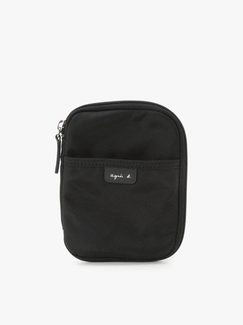 black nylon pouch image number 1