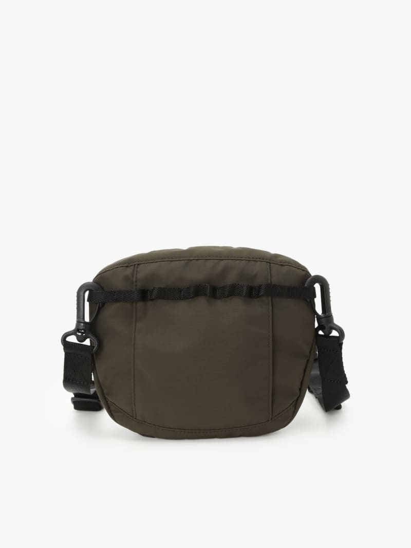 green nylon shoulder bag image number 1