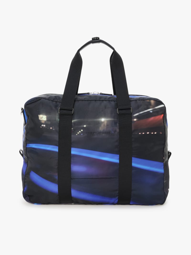 sac Boston imprimé numérique noir image number 2