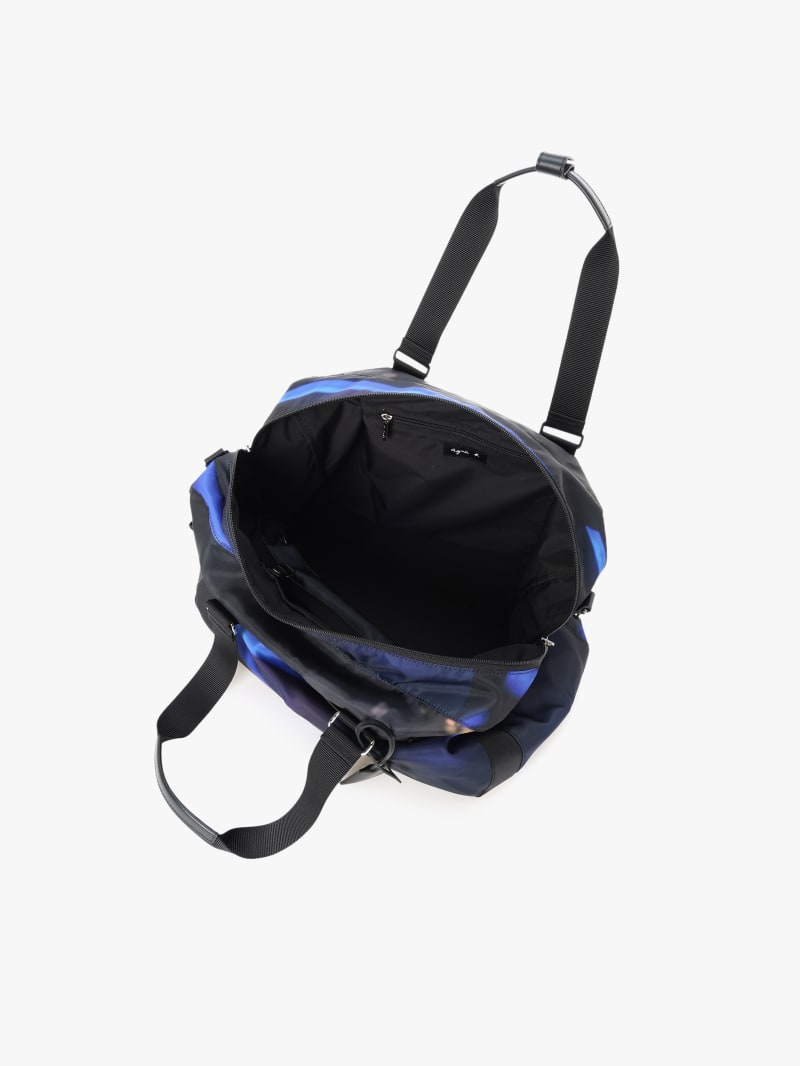 sac Boston imprimé numérique noir image number 4