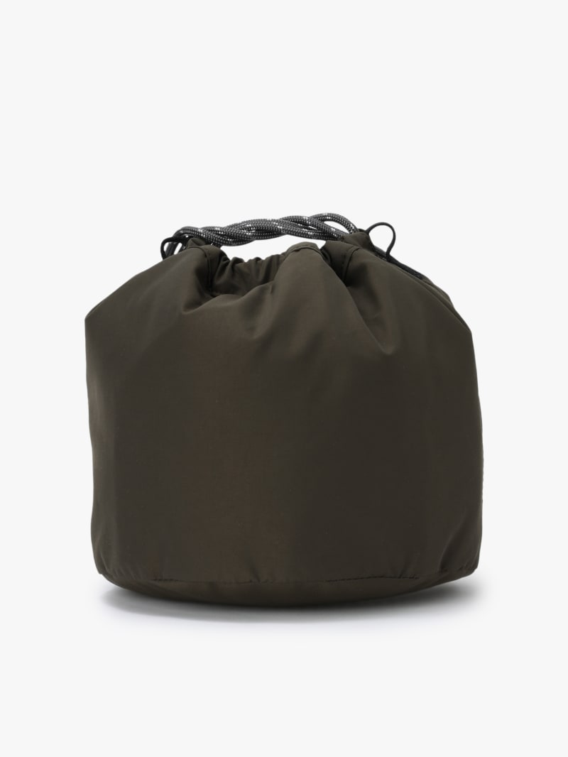 green reversible polyester bag image number 1