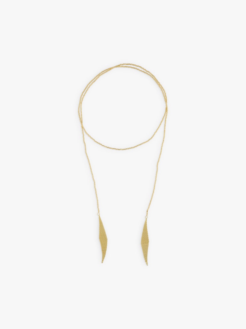 color gold brass Laure necklace image number 1