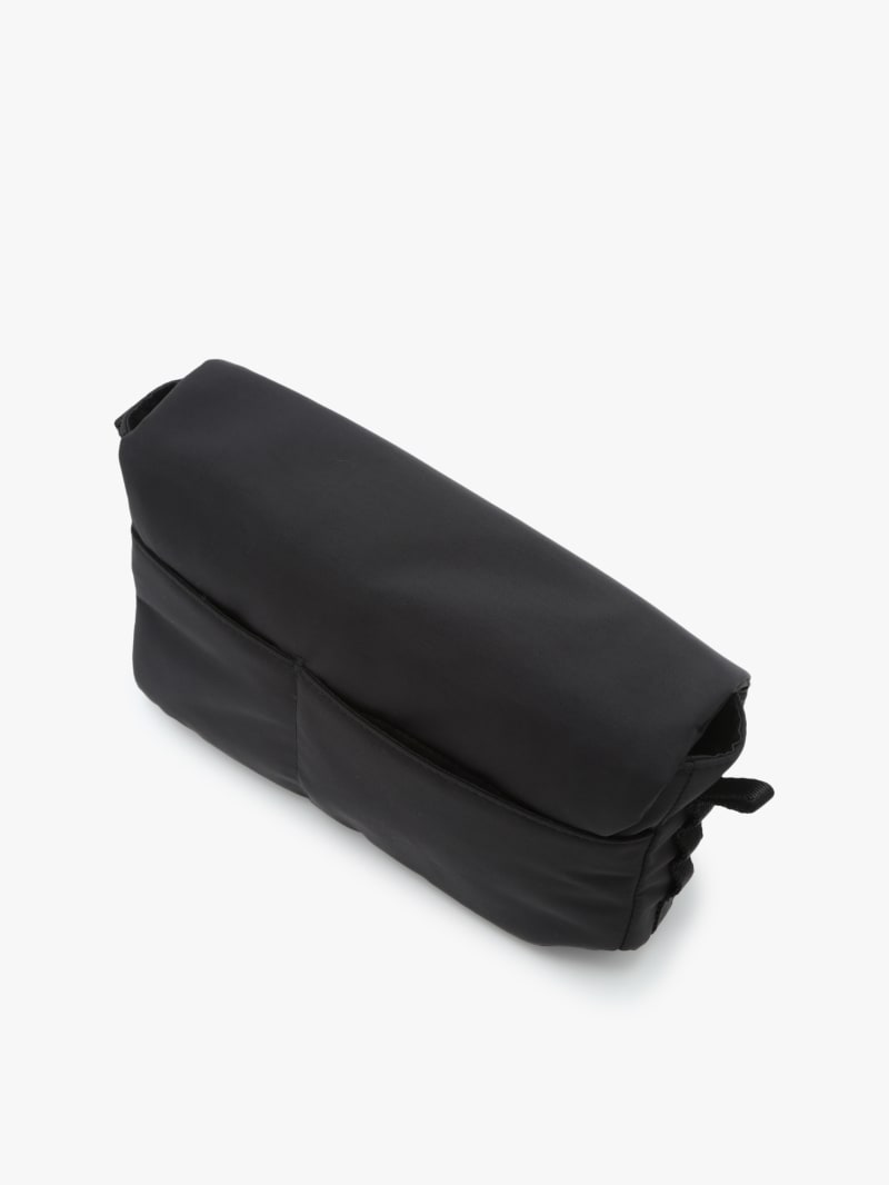 black nylon shoulder bag image number 4